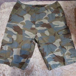 Size 29 Mens Camo 7 pocket Cargo
